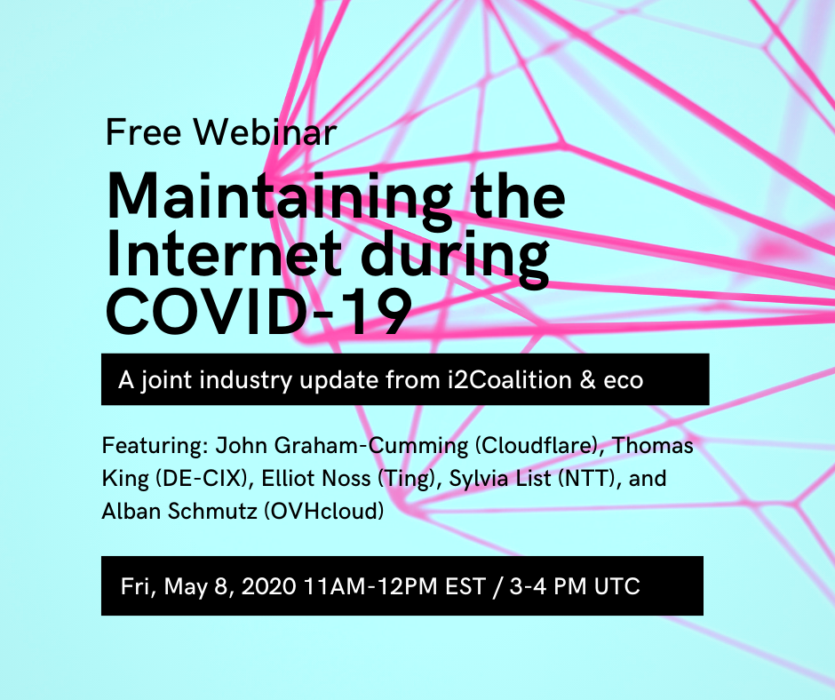 Colorful Covid-19 Learning Initiatives Webinar Announcements Facebook Post